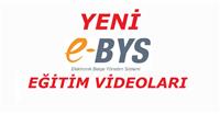Yeni EBYS Eğitim Videoları